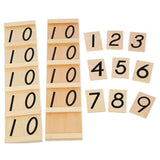 Maxbell Maxbell Insert Wood Board Counting Number Pieces Maths Preschool Children Educational Toy