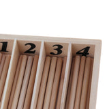 Maxbell Maxbell Wooden Number Box Sticks Maths Counting Tool Preschool Kids Educational Toy