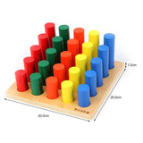 Maxbell Maxbell Rearranging Stacking Blocks Kids Educational Activity Puzzle Toy Set Gift Mathematical Toys