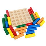 Maxbell Maxbell Rearranging Stacking Blocks Kids Educational Activity Puzzle Toy Set Gift Mathematical Toys