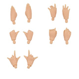 19-Joints Nude Body Parts & 5 Pairs Joints Movable Hand Set for Blythe Dolls