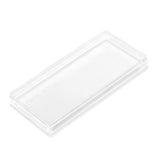 Plastic Clear Paper Money Container Holder, Home Collection Coin Box