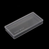 Plastic Clear Paper Money Container Holder, Home Collection Coin Box