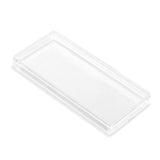 Plastic Clear Paper Money Container Holder, Home Collection Coin Box