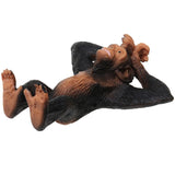 Maxbell Realistic Gorilla with baby + Little Gorilla Wildlife Animal Model Kids Toy