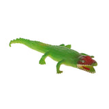 Maxbell Maxbell Simulation Animal Model - Rubber Crocodile Model Figures Kids Gift Joke Props Green