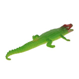 Maxbell Maxbell Simulation Animal Model - Rubber Crocodile Model Figures Kids Gift Joke Props Green