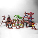 Maxbell 1 Set People Figures Wild West Indian Model Cowboy Kids Scene Props - Aladdin Shoppers