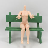 19-Joints Nude Body Parts & 5 Pairs Joints Movable Hand Set for Blythe Dolls