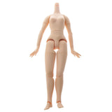 19-Joints Nude Body Parts & 5 Pairs Joints Movable Hand Set for Blythe Dolls