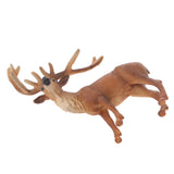 Maxbell Maxbell Realistic Male Red Deer Model Toy Action Figure Home Decorative Collectibles