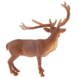 Maxbell Maxbell Realistic Male Red Deer Model Toy Action Figure Home Decorative Collectibles