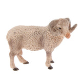 Maxbell Maxbell Kids Story Telling Animal Figure Showcase Display Model Educational Toy - Male Sheep