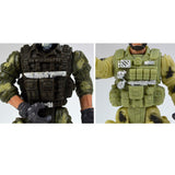 6 Police Male Soldiers with Weapons Model Kids Play Action Figure Toys Gift