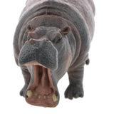 Maxbell Maxbell Realistic Hippopotamus Wild Animal Figurine Model Action Figure Kid Toy Gift