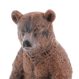 Maxbell Maxbell Realistic Standing Brown Bear Wild Animal Model Action Figure Kids Toy Gift