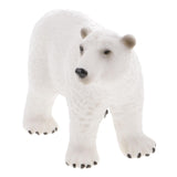 Maxbell Maxbell Realistic Polar Bear Wild Animal Figurine Model Action Figure Kids Toy #2