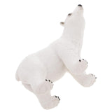 Maxbell Maxbell Realistic Polar Bear Wild Animal Figurine Model Action Figure Kids Toy #2