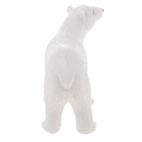 Maxbell Maxbell Realistic Polar Bear Wild Animal Figurine Model Action Figure Kids Toy #2