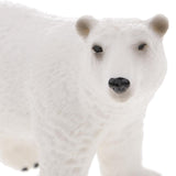 Maxbell Maxbell Realistic Polar Bear Wild Animal Figurine Model Action Figure Kids Toy #2