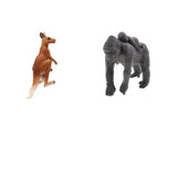 Maxbell Realistic Gorilla with baby + Little Gorilla Wildlife Animal Model Kids Toy