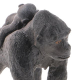 Maxbell Realistic Gorilla with baby + Little Gorilla Wildlife Animal Model Kids Toy
