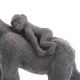 Maxbell Realistic Gorilla with baby + Little Gorilla Wildlife Animal Model Kids Toy