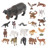 Maxbell Realistic Gorilla with baby + Little Gorilla Wildlife Animal Model Kids Toy