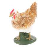 Maxbell Maxbell Realistic Hen Chicken Farm Yard Animal Figurine Model Action Figure Kids Toy