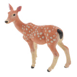 Realistic Sika Deer Doe Wolf Animal Figurine Model Action Figure Kids Toy
