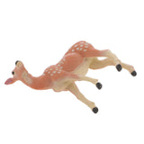 Realistic Sika Deer Doe Wolf Animal Figurine Model Action Figure Kids Toy