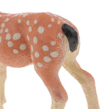 Realistic Sika Deer Doe Wolf Animal Figurine Model Action Figure Kids Toy