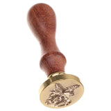 Maxbell Retro Sealing Wax Seal Stamp Christmas Snowflake Bells for Invitation Cards