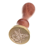 Maxbell Retro Sealing Wax Seal Stamp Christmas Snowflake Bells for Invitation Cards