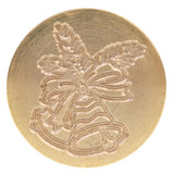 Maxbell Retro Sealing Wax Seal Stamp Christmas Snowflake Bells for Invitation Cards