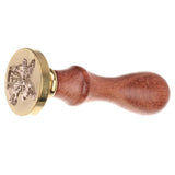 Maxbell Retro Sealing Wax Seal Stamp Christmas Snowflake Bells for Invitation Cards