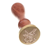 Maxbell Retro Sealing Wax Seal Stamp Christmas Snowflake Bells for Invitation Cards