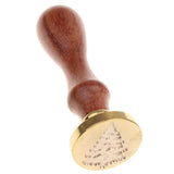 Maxbell Vintage Sealing Wax Seal Stamp Christmas Tree Deer Snowflake for Invitation