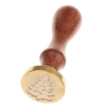 Maxbell Vintage Sealing Wax Seal Stamp Christmas Tree Deer Snowflake for Invitation