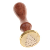 Maxbell Vintage Sealing Wax Seal Stamp Christmas Tree Deer Snowflake for Invitation
