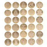 Maxbell Vintage Sealing Wax Seal Stamp Christmas Tree Deer Snowflake for Invitation