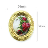1/12 Dollhouse Miniature Wine Juice Bottles & Mural Wall Painting Decoration
