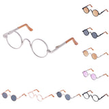 Maxbell 2 Pieces 1/3 BJD Hippy Round Glasses Eyewear for SD DOD Doll