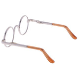 Maxbell 2 Pieces 1/3 BJD Hippy Round Glasses Eyewear for SD DOD Doll