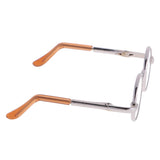 Maxbell 2 Pieces 1/3 BJD Hippy Round Glasses Eyewear for SD DOD Doll