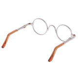 Maxbell 2 Pieces 1/3 BJD Hippy Round Glasses Eyewear for SD DOD Doll