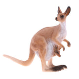 Maxbell Maxbell Simulation Animal Model Action Figures Children Educational Toy Play Fun Kangaroo