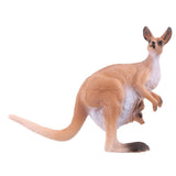 Maxbell Maxbell Simulation Animal Model Action Figures Children Educational Toy Play Fun Kangaroo