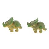 Maxbell Maxbell Lot 12Pcs Dinosaurs PVC Small Animal Model Figures Kids Educational Toys