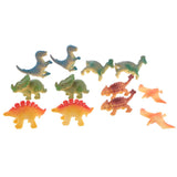 Maxbell Maxbell Lot 12Pcs Dinosaurs PVC Small Animal Model Figures Kids Educational Toys